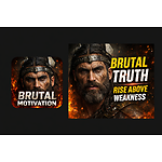 Brutal truths. Savage mindset. No comfort. Only growth. Watch. Wake up. Dominate.