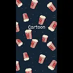 popcorn cartoon