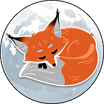 Happy Sleeping Fox