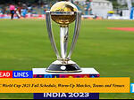 cricket world cup 2023