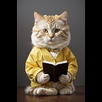 "Meet the Holiest Cat Ever: Paws and Prayers 🐾🙏 #BibleCat"