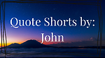 Quote Shorts By John