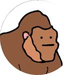 Monkey explain with banana