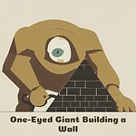 One Eyed Giant Building Walls