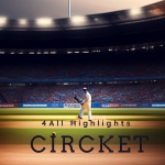 "Highlights Cricket " "Stump to Stump Cricket Highlights" "Cricket Action Reel" "Sixes & Wickets: Cricket Highlights" "CrickScore Highlights" "Cricket Fever Highlights" "Whistle for Wickets: Cricket Highlights"