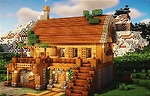 Gaming video on building Minecraft house.