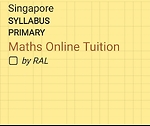 SingaporeSyllabusMathsOnlineTutoringAnywhere