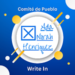 Ada Norah Henriquez Gobernadora Write In