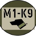 M1-K9 Big Military Dog Collars