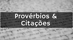 Proverbios e Citações