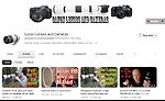 Canon Lenses and Cameras