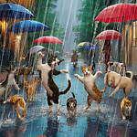 Raining Cats & Dogs