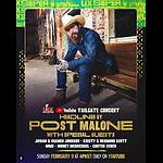 FEBRUARY 9 2025 POST MALONE SUPER BOWL TAILGATE PARTY CONCERT