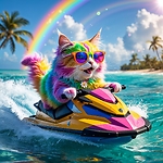 Rainbow Cat World