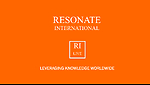 RESONATE INTERNATIONAL LIVE