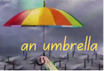 an umbrella