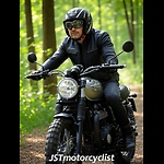 .001 % Anarchist Motorcyclist