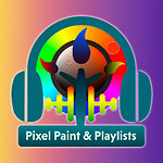 Pixel Paint & Playlists