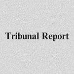 Tribunal Report
