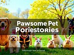 "Pawsome Pet Stories: Cats, Dogs & Heartwarming Moments"