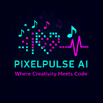 🎧 PixelPulse AI Where algorithms sing and creativity pulses.