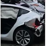 Tesla crash Compilation