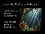 Hear the Psalms and Repeat