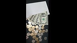 Coins cash and collectibles